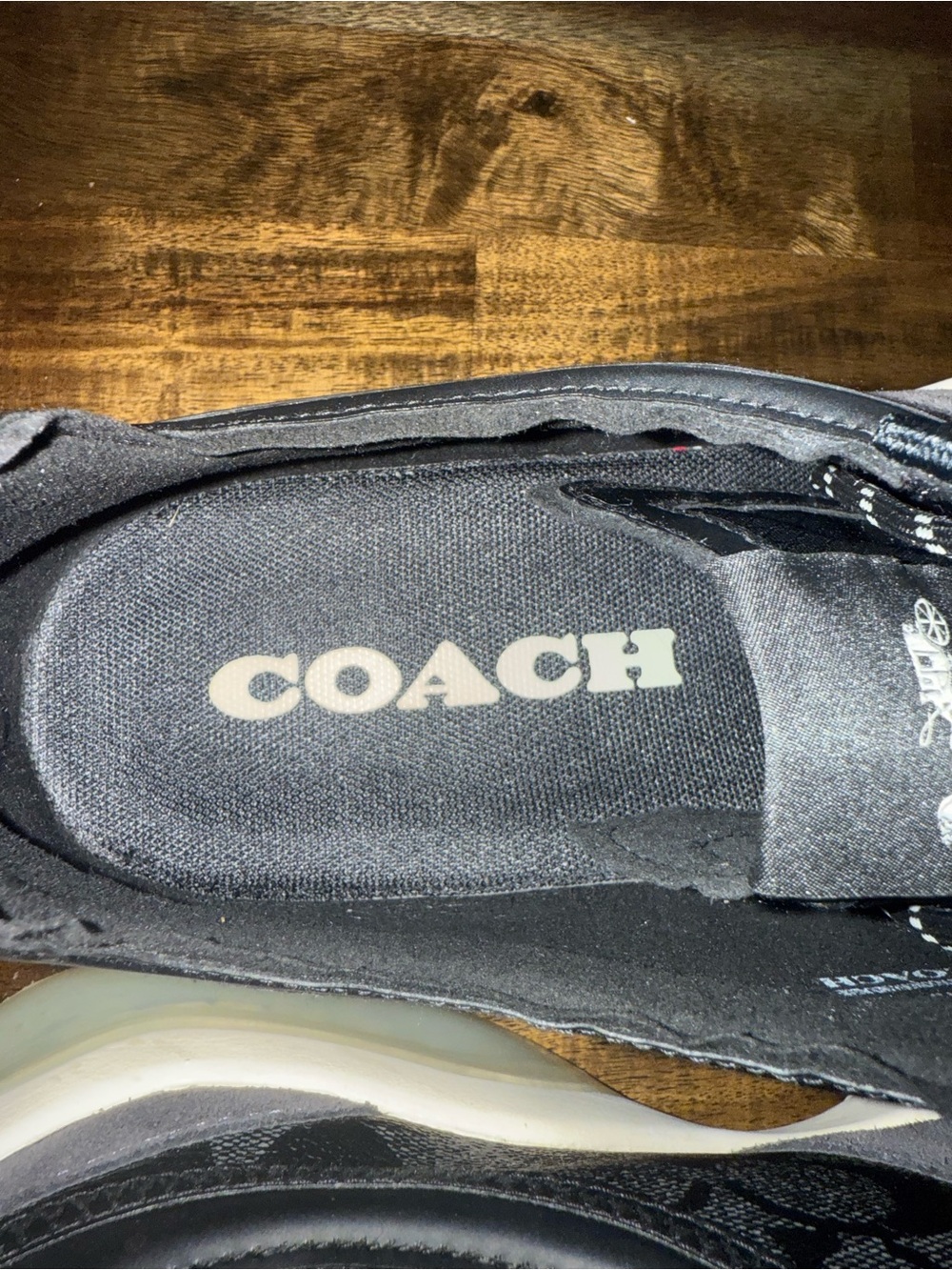 Coach City Sole Signature Runner Charcoal/Black Men’s Sneakers Size 13D. - Picture 7 of 10